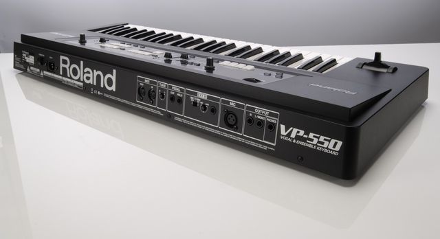 Sing, hum or speak into the VP-500 to create synthesised vocals.